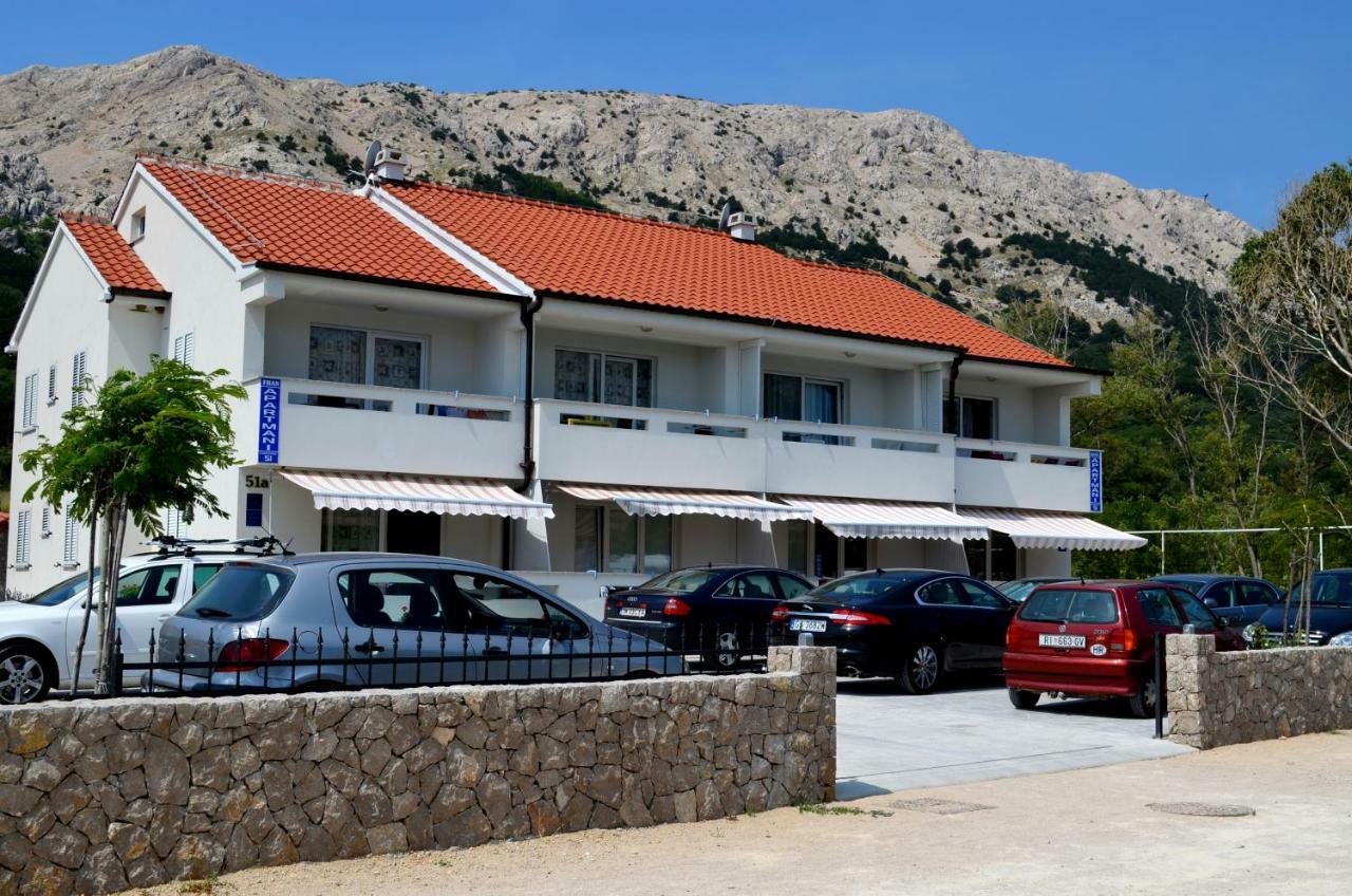 Apartments Fran I Baska  Exterior photo